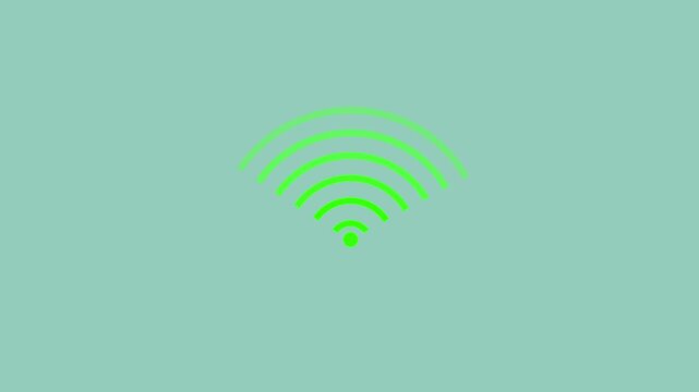wifi symbol wireless network iconq animated 4k
By  screen with neon effect,,Animated fade wave wifi signal icon motion graphic overlay loop on transparent 