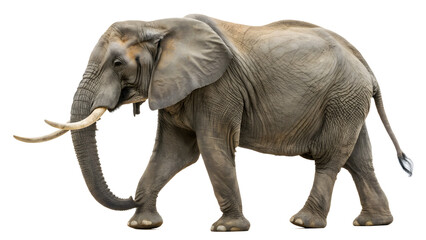 Fototapeta premium elephant isolated on white