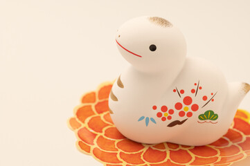 十二支の巳年のお正月飾り