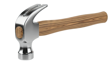 Hammer with Wooden Handle