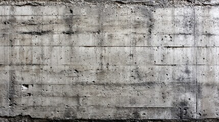 A textured concrete wall with a weathered appearance, featuring horizontal lines and a rough finish, creating an industrial aesthetic.