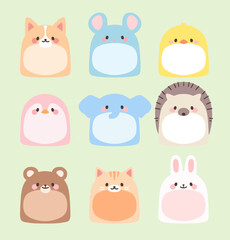 동물이름표겸 동물메모지 © 우연히