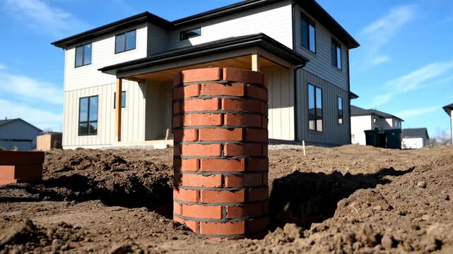 How to Build a Circular Brick Pier Foundation (DIY Guide)