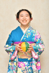 振袖の女の子