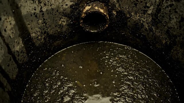 Raw Sewage & Grime: Inside a Dirty Drain Pipe