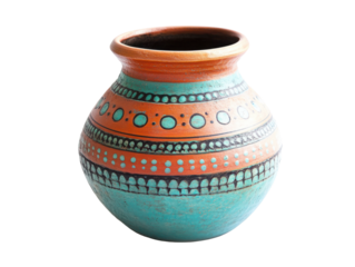 Colorful Handcrafted Ceramic Pot