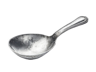 Vintage Metal Ladle Isolated