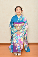 振袖の女の子