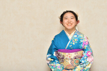 振袖の女の子