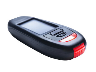 Digital bike computer with red button