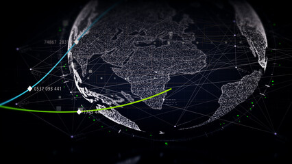 Dynamic data visuals for business info graphics, animated charts, and data-driven insights for a business meeting mock-up. Explore the world of trading, stock exchanges, and crypto