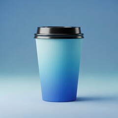Obraz premium Gradient coffee cup
