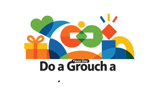 Minimal Kindness & Connection Symbol for Do a Grouch a Favor Day