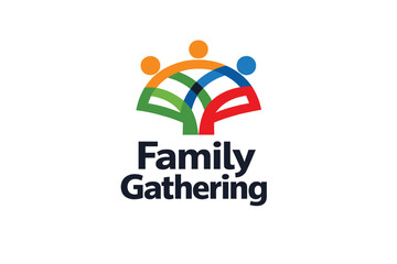 Minimal Unity & Togetherness Symbol for Family Gathering