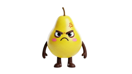 Angry Pear Character