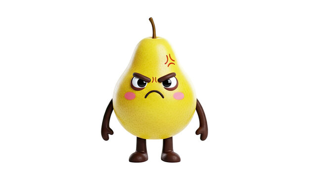 Angry Pear Character