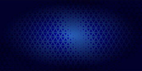 Abstract technology futuristic digital concept square pattern with lighting glowing particles square elements on dark blue background. Vector illustration