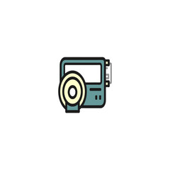 retro camera icon