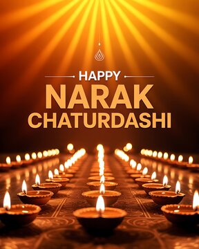 Happy narak chaturdashi - festival of lights