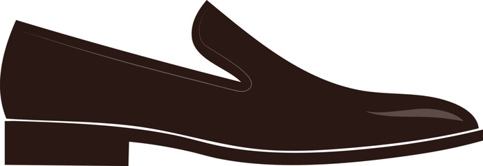 Mens leather loafer