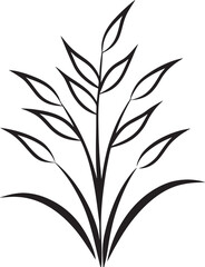 Obraz premium vector silhouettes of leaves