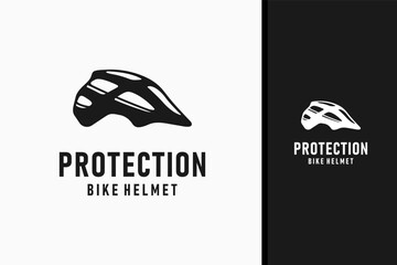 Bicycle helmet logo symbol icon design