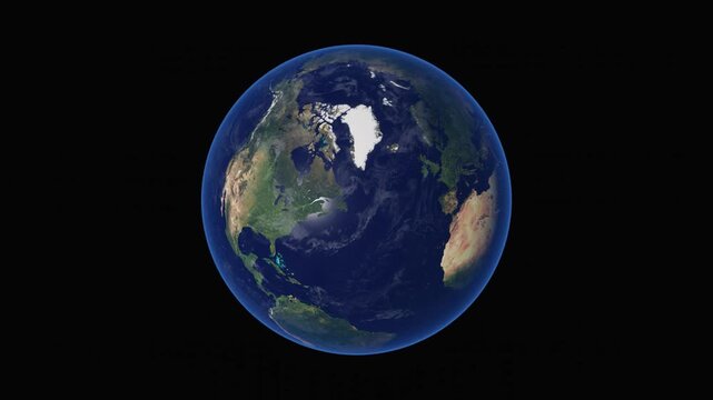 3D Earth Zoom to CINCINNATI City, Typing in Search UI and Zooming to Location with Text Label.