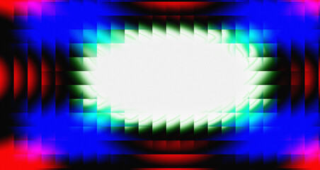 Abstract Radiant Center Glow with Grainy Noise Texture Background