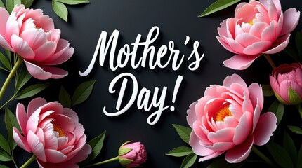 Celebrating mother's day with beautiful flowers