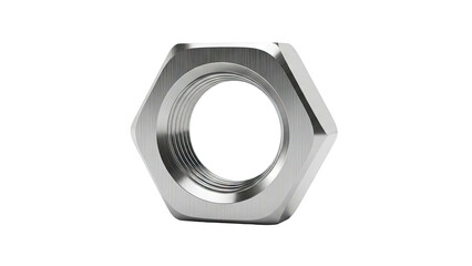 Hexagonal Metal Nut with Internal Threads