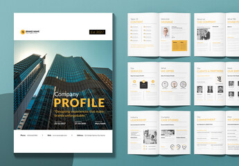 Company Profile Template Layout