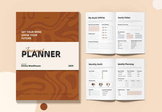 Journal Planner Layout