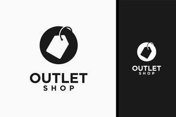 Outlet store logo symbol icon design