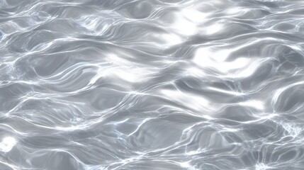 Obraz premium Water texture with sun reflections on the water overlay effect for photo or mockup.