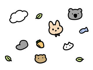 동물 패턴 배경화면 © moondang