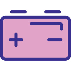 Obraz premium Battery icon