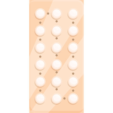 Birth control pills in blister pack