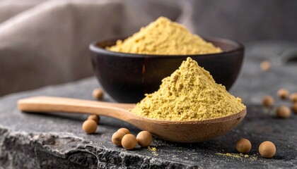Nutritional Yeast Flakes - A Healthy and Flavorful Vegan Food Alternative.