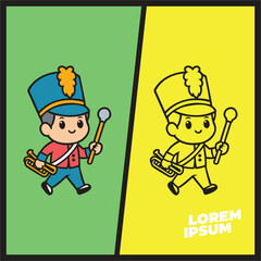 Marching Band icon set