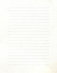 Clean simple lined paper, paper, sheet, letter, paper background. Notebook, writing paper, seamless, page, cloth, chart, school book, paper. graphic, design background. Simple paper.