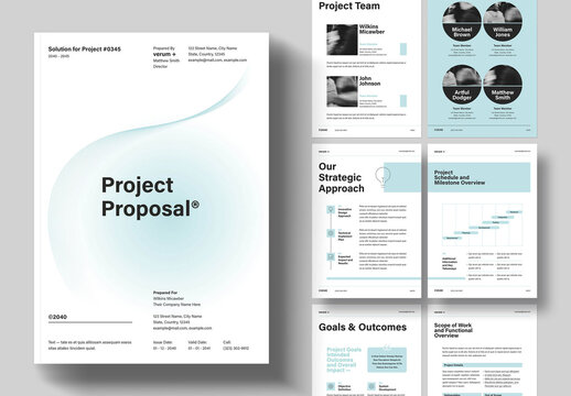 Project Proposal Template Editable & Professional