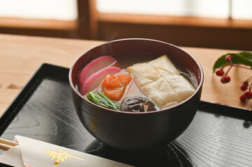 日本でお正月にいただくお雑煮
