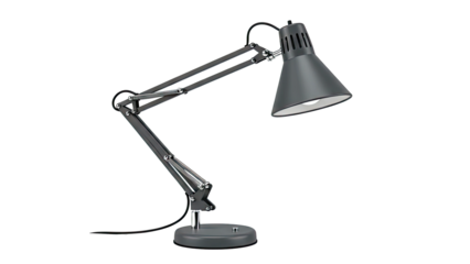 Articulated Desk Lamp with Cone Shade