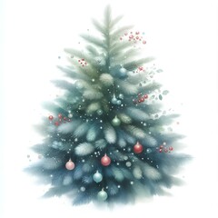 decorated christmas tree