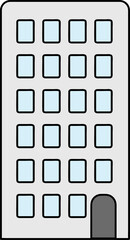 Obraz premium 도시 빌딩 건물