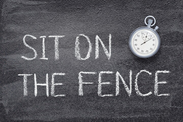 sit on the fence watch