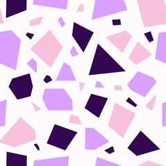 Seamless colorful sticky note pattern with photo frames