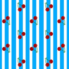 Seamless colorful pattern with Christmas balls hearts and circles