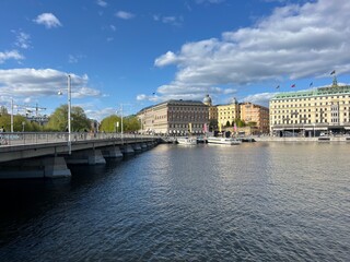 landscape in Stockholm, Sweden, Northern Europe