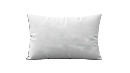 White Textured Pillow